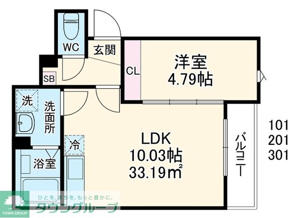 GRADUS辻堂神台の物件間取画像
